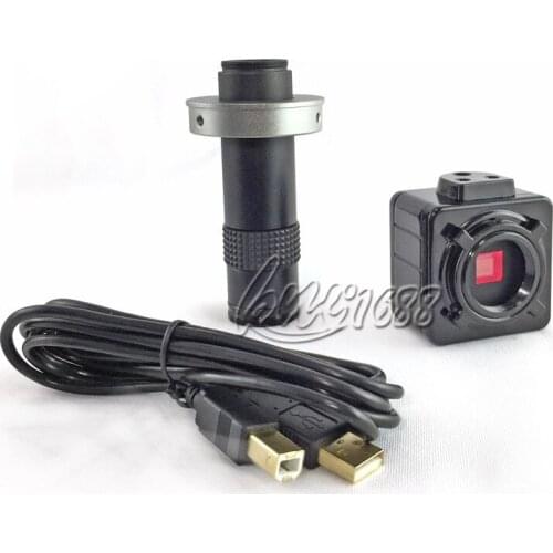 0.26-4.5X HDMI 5MP COMS USB Continuous Zoom Lens Wide Field Industrial Camera for Microscope