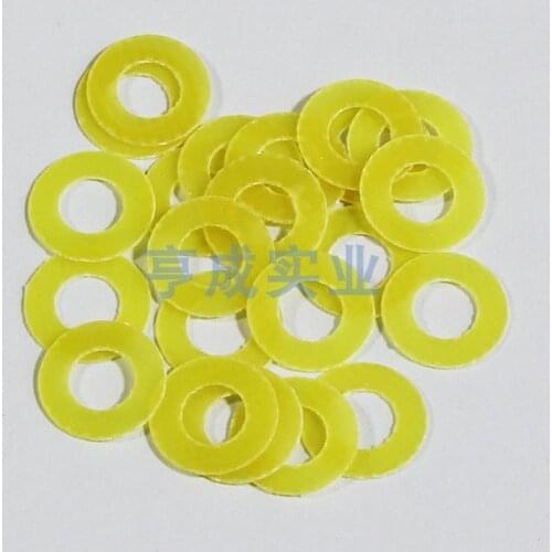 100pcs M5-M5.6 Bakelite Epoxy fibre sheet gasket 0.3/0.5mm thickness