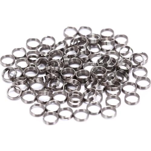 100Pcs/lot Silver Stainless Steel Dart Shaft Rings springs fix Nylon stems & Darts flights Darts Accessories