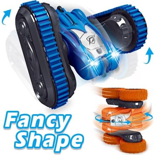 2 in 1 Double-Sided RC Stunt Car 2.4G 23mins Running Lift High Speed 360 degree rotation Remote Control Stunt Car Cars toys