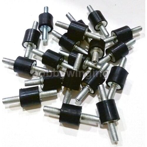 20pcs M3*8 D8*H8 Anti-Vibration Rubber for PTZ Installation