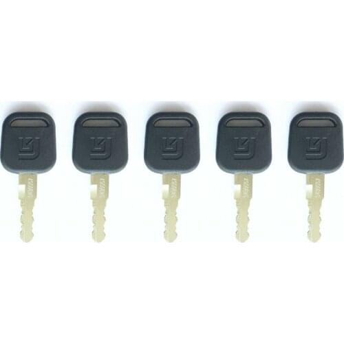 5key For Liugong Excavator and Heavy Equipment Ignition Keys 34B0557