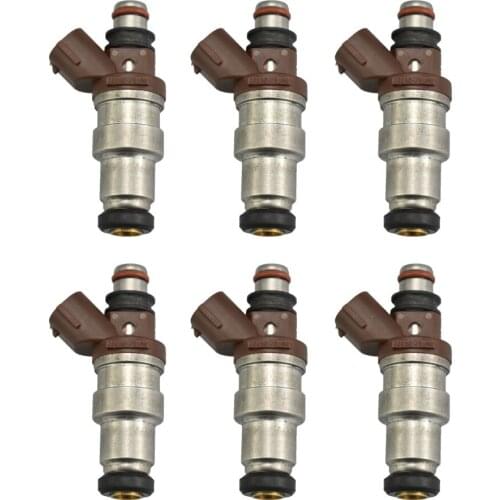 6pcs/lot Fuel Injector 23250-75050 2325075050 23209-75050 2320975050 For Toyota Tacoma 4Runner T100 2.7L 3.0L 3.4L