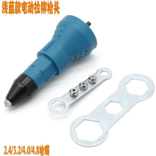 Rivet Adapter Insert Nut Hand Power Nozzle Accessories Electric Drill Tool