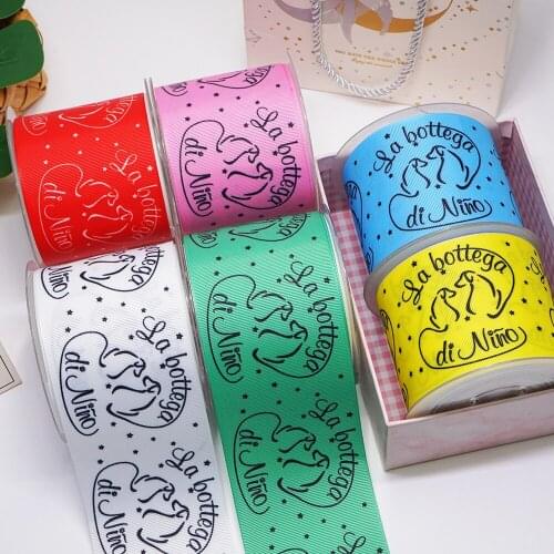 Free shipping Printed 3 inch 75mm November day of the dead printed grosgrain ribbonS for Accessories 58141
