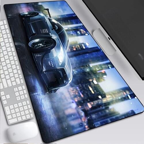 Large Gaming Mouse Pad Table Mat Car Racing Sports Car Creative Mouse Pad Table Mat Office Mouse Pad Mouse Pad Art Anime