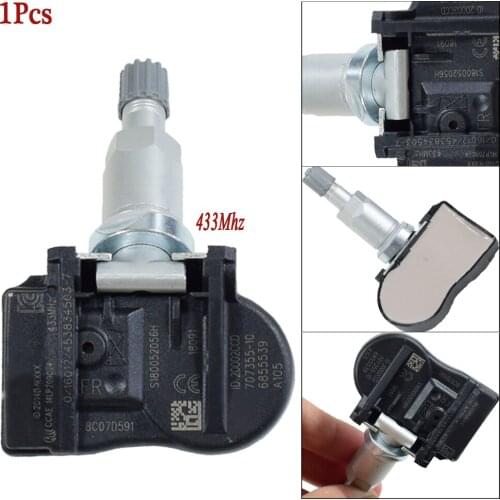 1Pcs Car TPMS Sensor Tire Pressure Monitoring Sensor 36106881890 36106856209 6881890 433Mhz For BMW I01 I12 I15 Mini F55