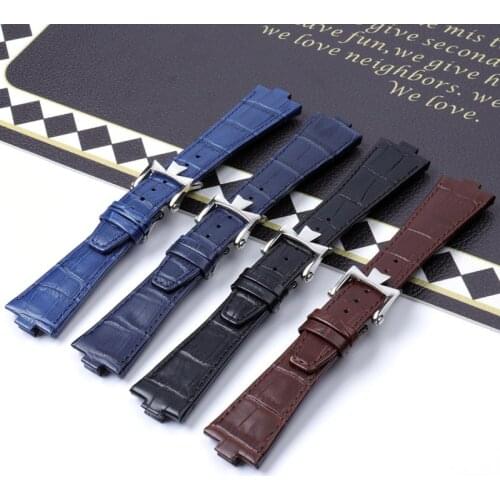25mm Double-sided cowhide Watch Bands For Vacheron VC Watch Strap Constantin For Men And Women Cow Leather Bracelets