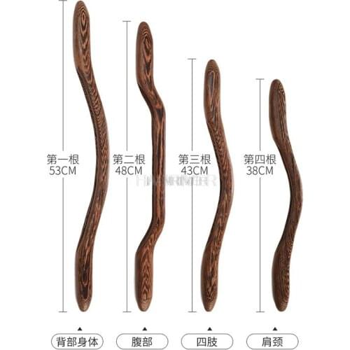 Hua limu rolling steel rods real massage stick scrapping general massage stick meridian cast steel rod rolling the whole body
