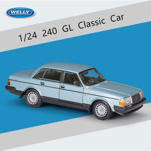 1:24 240 GL Classic Car Alloy Car Model Diecast Metal Toy Vehicles Retro Car Model High Simulation Collection Childrens Toy Gift