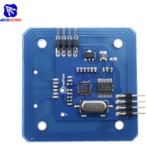 RC522 RFID Reader Module Serial 13.56 MHz IC Card Reader MFRC522 RF Module Connector
