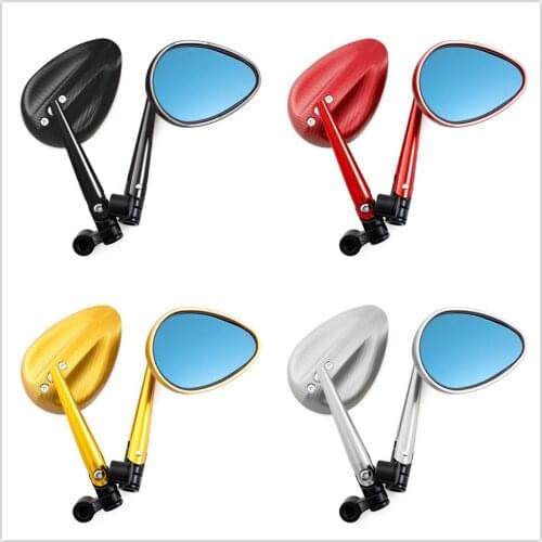 Motorcycle Rearview Mirror CNC Aluminum Case for Yamaha FZ1 FZ6 MT-07 MT-09 MT-10 for KAWASAKI ER-6N Z1000 Z750 for Ducati