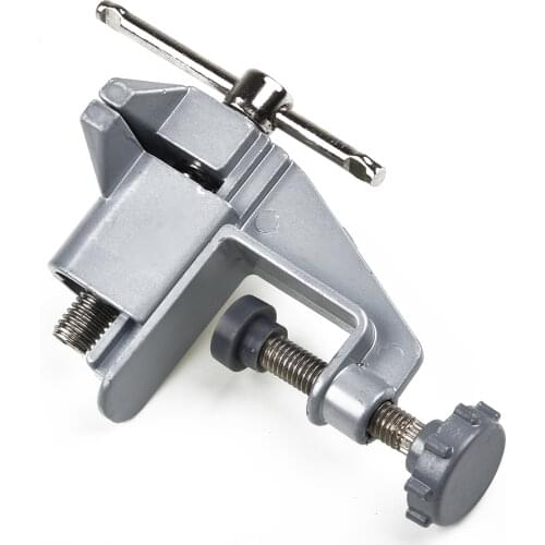 DIY Table Bench Vise Heavy Duty Holding Workshop Craft Jewelers Repair Silver