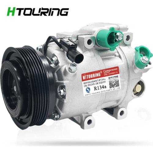NEW Air AC Compressor for 06-13 Hyundai VERACRUZ 07-09 SANTA FE 3.3L 3.8L 977012B300 97701-2B300 97701-2B350 977012B350 6PK