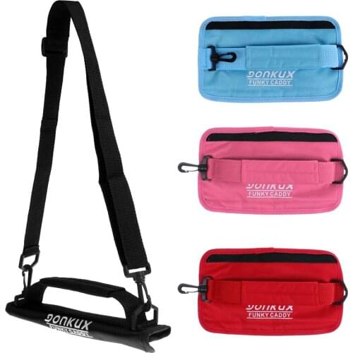 Portable Durable Nylon Caddy Golf Club Carrier Bag with Shoulder Belt - 4 Colors