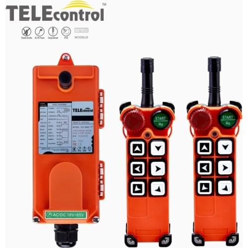 Industrial Remote Control F21-E1 Hoist Crane Lift Button Switch 6 buttons 1 receiver 2 transmitters for truck hoist crane