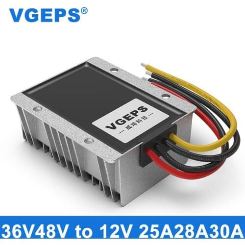 36V48V to 12V regulated power supply module 48V to 12V DC step-down converter DC-DC waterproof power supply