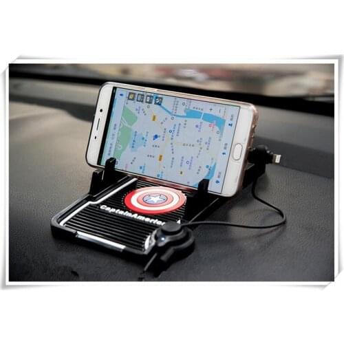 Car Styling Molding Charger Anti Slip Pad For Land Rover Range Rover Sport 1 2 Range Rover Velar Freelander 2 Accessories