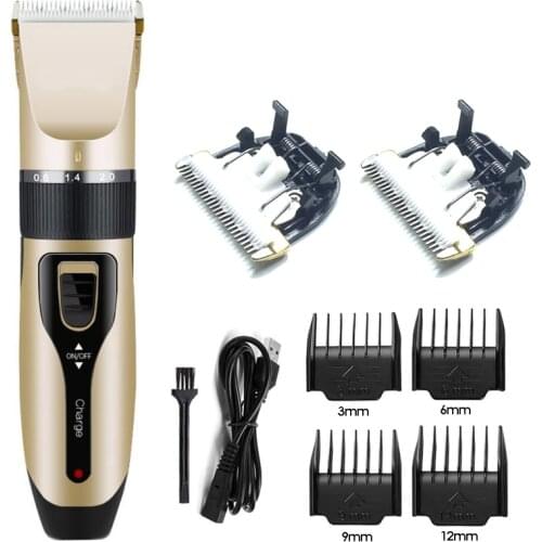 LCD Rechargeable Low-noise Cat Dog Hair Trimmer Electrical Pet Hair Clipper Remover Cutter Grooming Pets Haircut Machine