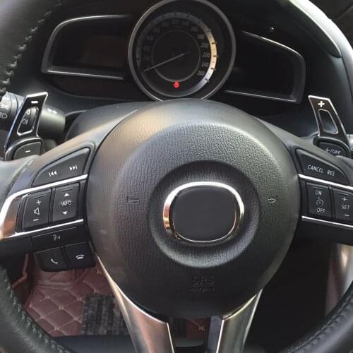 Fit For Mazda 3 6 CX3 CX5 BM BN GJ GL Axela At Aluminum Alloy Steering wheel shift paddle DSG Paddle Extension