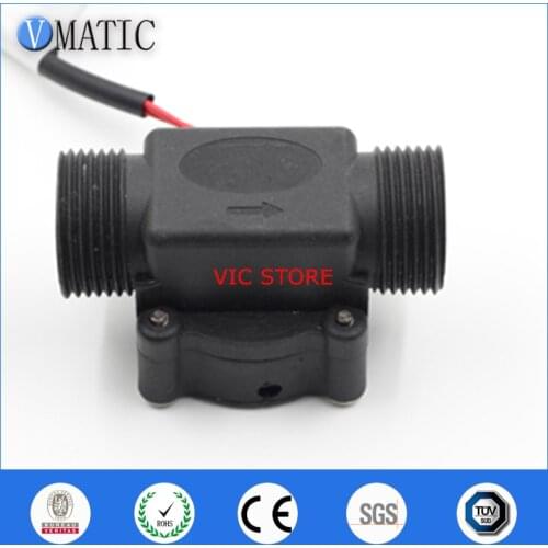High Quality VC678-1 Black Plastic Electronic Hot Automatic Sensor Toilet Flush Valve Toilets Magnetic Water Flow Switch