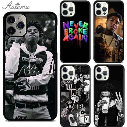 Youngboy Never Broke Again Phone Case for iPhone 11 12 Pro Max mini X XR XS SE 2020 5 6S 7 8 Plus Samsung Galaxy S8 S9 S10 Cover