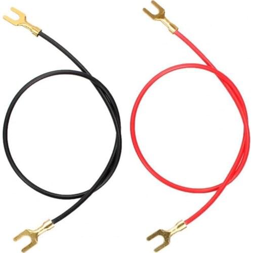 10Pcs Test Wire Cultivate Interest Copper U-shaped Fork Wire Tool for Physical Electrical Circuit Experiment Accessories