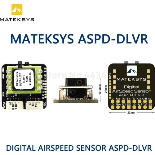 Matek ASPD-DLVR DIGITAL AIRSPEED SENSOR for RC FPV Racing Freestyle Airplane Drone F765-Wing Fix-Wing Flight Controller