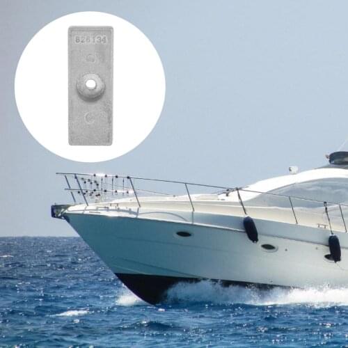 Zinc Anode Block Spare Parts Compatible with Mercury Mariner Outboard Motor 65-125Hp Marine Boat Parts 826134 Q