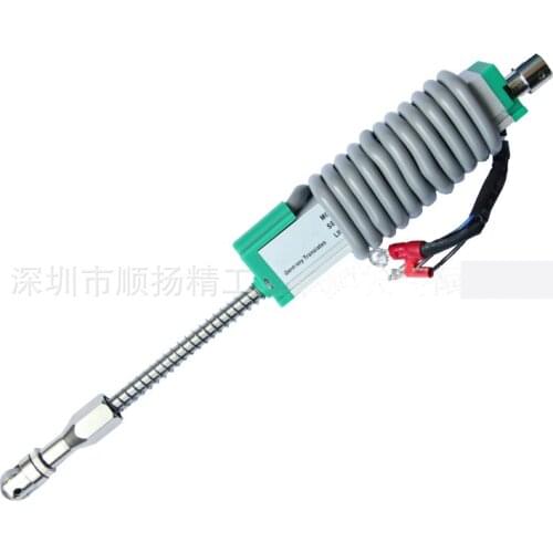 Automatic Reset KTR Type 25-125mm Linear Displacement Sensor Electronic Ruler Miniature Spring Displacement Transducer Scale