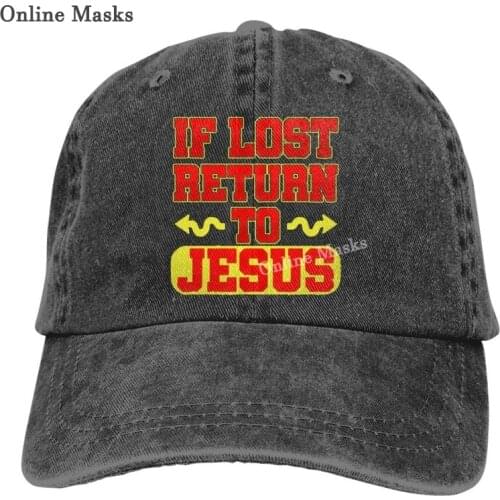 Denim Cap Jesus The Way The Truth The Life Baseball Dad Cap Adjustable Classic Sports for Men Women Hat