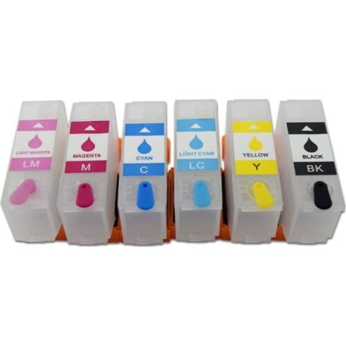 Europe T378 T378XL T3791-T3796 Refill Ink Cartridge with ARC Chip for Epson Expression Premium XP-8500 XP-8505 XP-8600 XP-8605