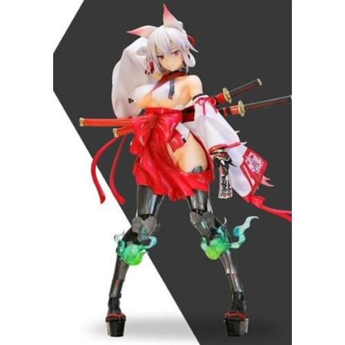 GK Handmade Figure Resin White Model Panda Club Agano Unpainted Kits