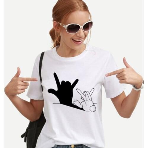Cute Pet Print Women t shirt Short Sleeve O-neck t-shirt Casual Harajuku Kawaii Print Female Tee Tops Camisas Mujer