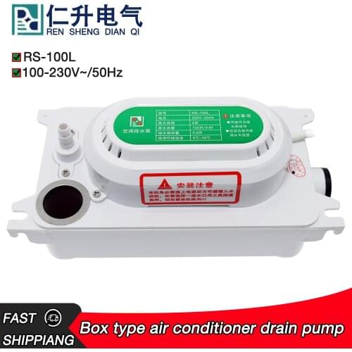 RS100L Condensate Lifting Pump New Type Silent Fully Automatic Intelligent Air Conditioning Drain Pump Wall Mounting Machine