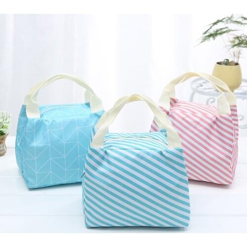 New Aluminum Foil Insulation Bag Lunch Box Bag Waterproof Thermal Tote Bags Cooler Picnic Food Bento Box Bag