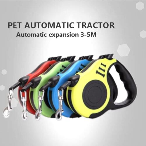 New Product Creative Traction Rope Automatic Retractable Dog Chain Bone Print Dog Walking Artifact Portable Tractor