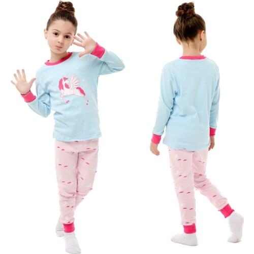 Baby Kids Pajamas Boys Sleepwear Suit Spring Autumn Long Sleeve Pijamas Tops+Pants 2pcs Children Clothing Sets Toddler Pyjamas