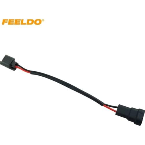 FEELDO Power Cord Wire Harness For Mitsubishi Factory Original D2 OEM Xenon HID Ballast #CA1960