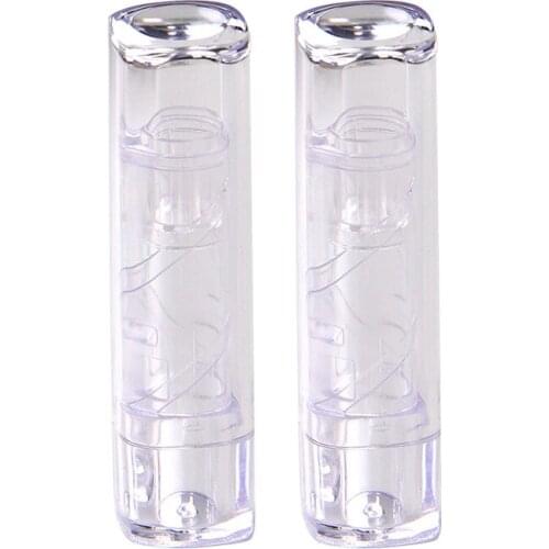 10/30/50pcs Transparent Empty Lipstick Tubes Plastic Beauty DIY Lip Balm Containers