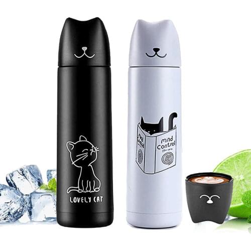 Thermos for Hot Tea Insulated Water Bottle Thermal Coffee Cup Mug Cooler Beer Stainless Steel Vacuum Flask Outdoor Drinkware