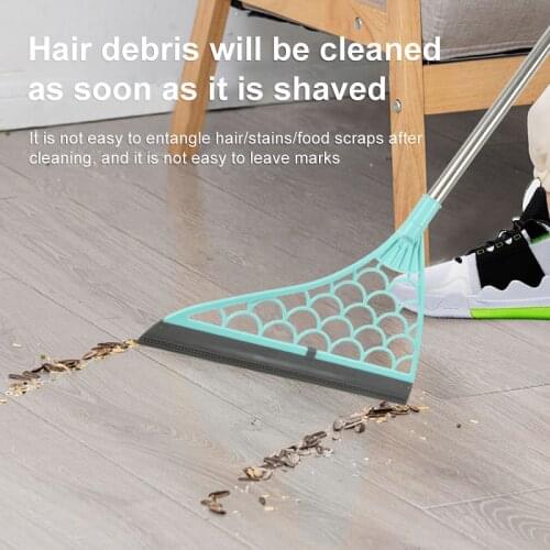 Magic Broom Rubber Hand Push Sweeper Floor Wiper Squeegee for Home Floor Window Dust Cleaning Brush Pet Hair Broom caucho escoba