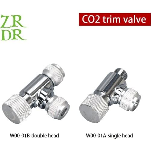 ZRDR high quality needle valve regulator suit 4*6mm co2 special tube for aquarium fish tank co2 systemCarbon dioxide fine-tuning