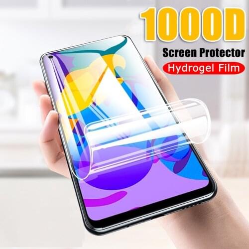 Front 0.1mm Protective film for samsung A30 A50 A10 A20 Gel Screen protector for galaxy a80 M10 M20 a60 3D hydrogel film