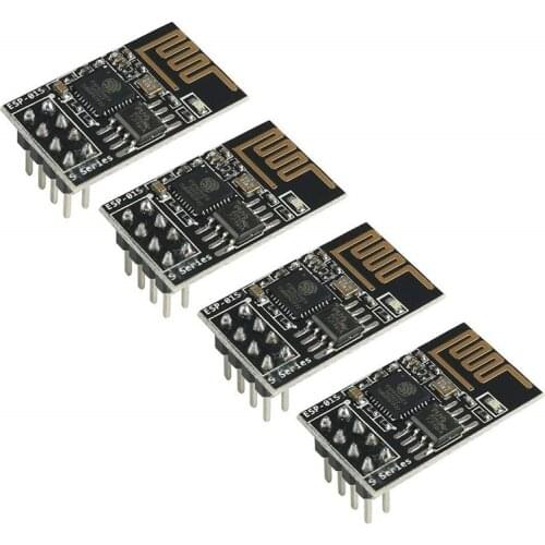 5pcs/lot ESP8266 ESP-01 ESP01 Serial Wireless WIFI Module Transceiver Receiver Internet Of Things Wifi Model Board For Arduino