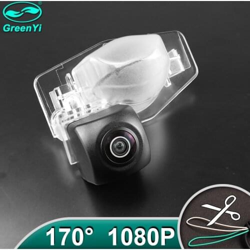 Vehicle Full HD AHD 1080P Fisheye Lens Car Reverse Backup Rear View Camera For Honda Fit CRV Odyssey 2008-2015 Parking Monitor