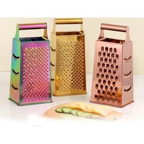 Four Sides Fruit Vegetable Grater Vegetable Cutter Handheld Grater Slicer Cuisine Vegetable Peeler Slicer Kitchen Accessories