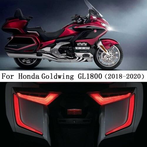 For Honda Gold Wing GL 1800 F6B 2018 2019 2020 2021 Decorative Turn Signal GL1800 LED Rear Saddlebag Accents Lights Motorcycle