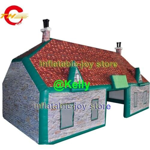 Irish inflatable tent free shipping to door, big inflatable bar, inflatable beer club, outdoor inflatable lawn tent for sale