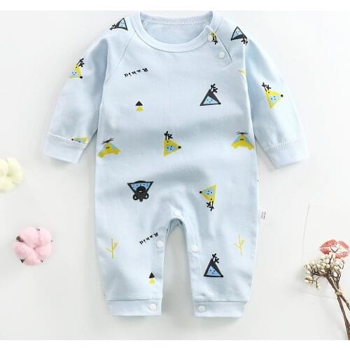 Baby Romper New Born Baby Clothes Long Sleeve Jumpsuit Baby Spring And Autumn Clothes Baby Costume Baby Onesie